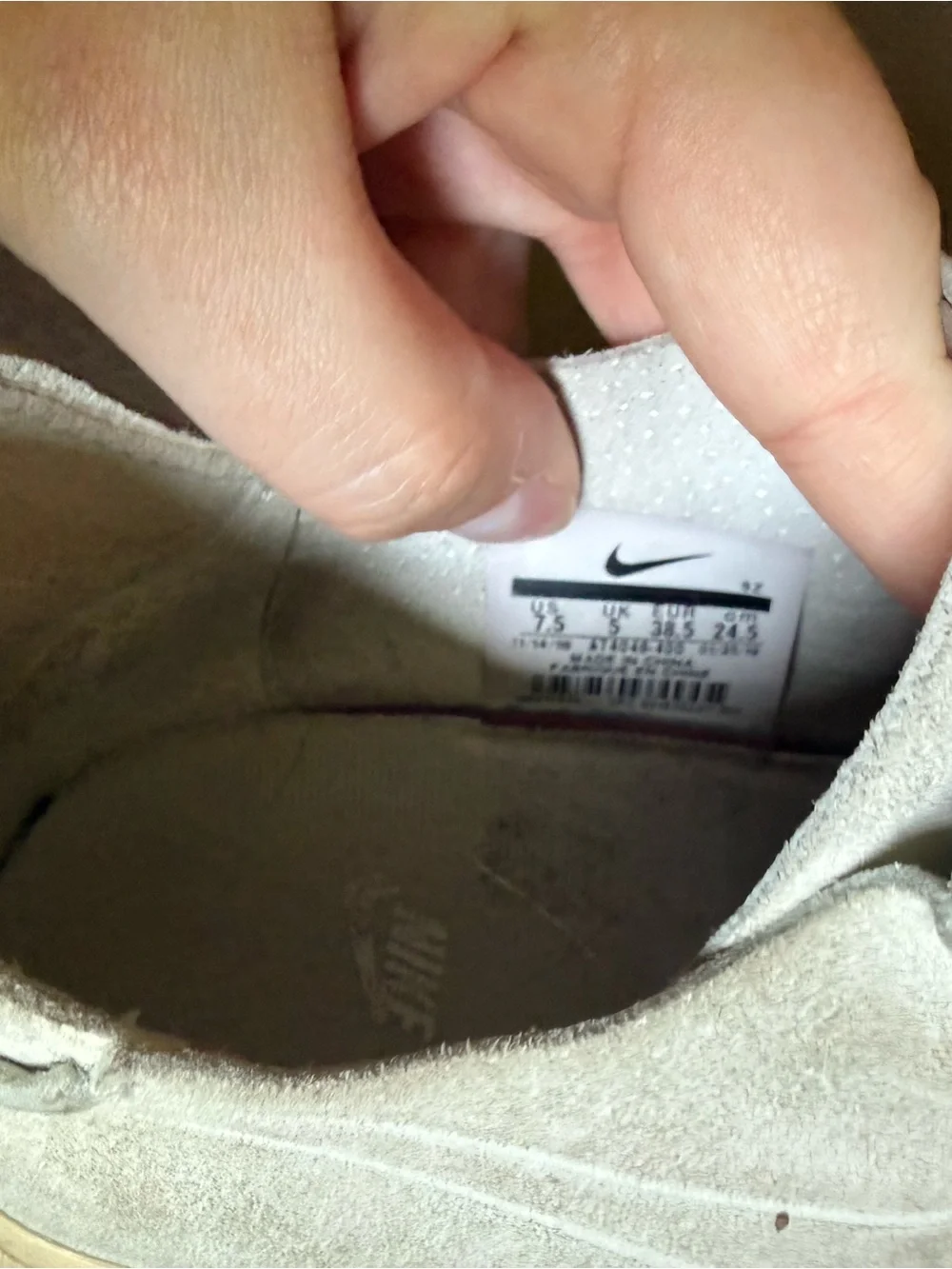 Nike low top